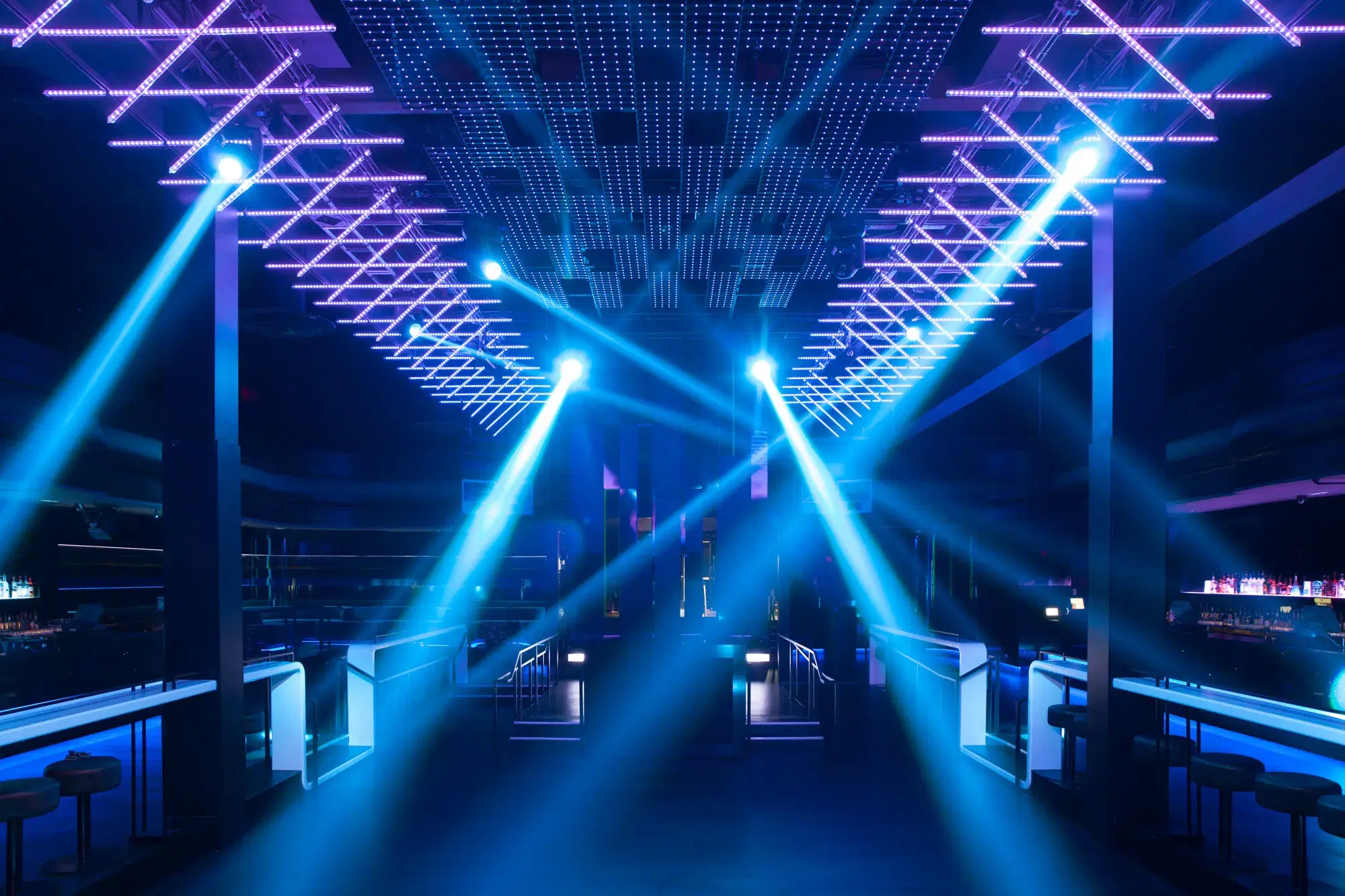 Photo of the interior space of the respective featured nightclub